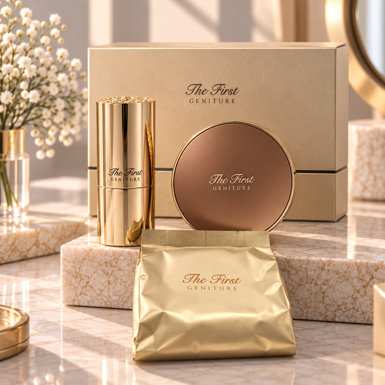 O HUI The First Geniture Ultimate Cover Stick Foundation 02 Honey Beige